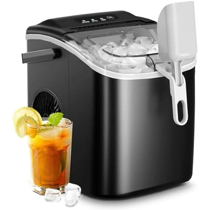 Portable Self Cleaning Ice Maker