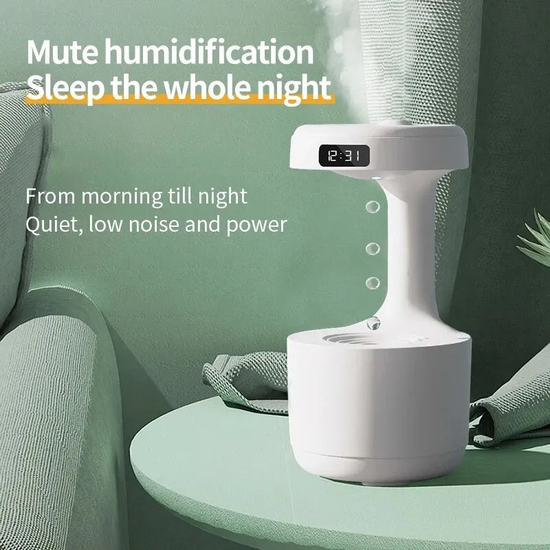 Water Droplet Air Humidifier Anti-Gravity Mist Maker